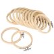 thumbnail image 1 of Convenient To Store Embroidery Hoops, Bamboo Circle, Travel Family For Home, 1 of 8