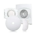 thumbnail image 2 of Pack of 20/25/30/40 Cloth Dryer Exhaust Filter Lint Set Replacement for Panda, 2 of 13