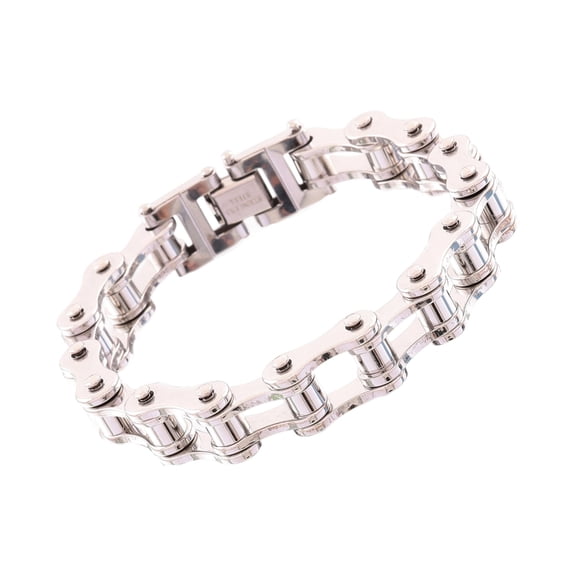 Motorcycle Enthusiast Bracelet Stainless Steel Jewelry Wear Resistant Adjustable