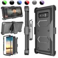 thumbnail image 1 of Galaxy Note 8 / S9 Plus / S9 Cases Cover, Galaxy S9 Holster Belt, Heavy Duty Protection Full-body Rugged with Kickstand + Holster Belt Clip Carrying Armor Case Shell, 1 of 4