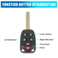 thumbnail image 3 of Car Replacement Keyless Remote Key Fob Shell Case N5F-A04TAA for Honda Odyssey 2011-2013, 3 of 12