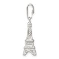 thumbnail image 2 of Sterling Silver Polished Eiffel Tower Charm Pendant, 2 of 5