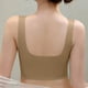 thumbnail image 3 of WILLBEST Brasier De Algodon Sujetador De Mujer Con Hebilla Frontal Y Borde De Encaje Sin Aro De Acero, Ajuste Sin Costuras, Ideal Para Yoga Y Dormir, Talla Grande 361, 3 of 3