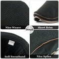 thumbnail image 5 of Mens Flat Newsboy Cap Adjustable Beret Hat Stitching Knitted Peaked Cap Gift for Father Casual Driving Hat, 5 of 5