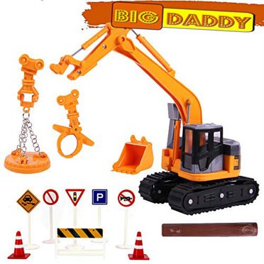 Big Daddy Heavy Duty Lumber Truck - Big Rig Transport Series Toy Lorry