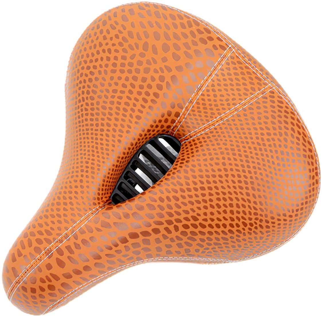 Comfortable Bike Seat Replacement Wide Bicycle Saddle PU Soft Bike