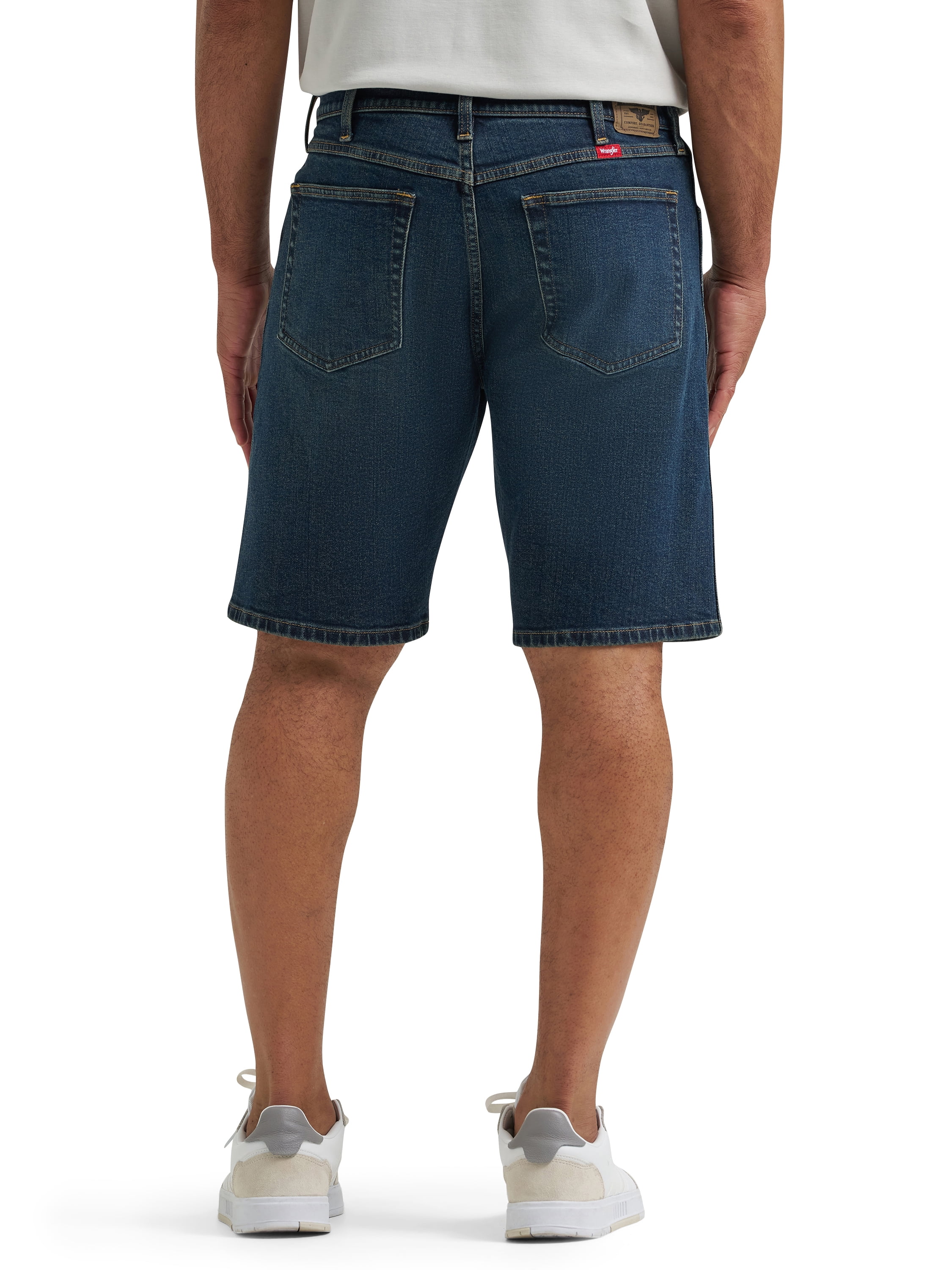 Wrangler® Men's and Big Men's Relaxed Fit Five Pocket Denim Short (30-50)