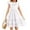 White, variant on Arshiner Girls Spring Floral Dress Girls Flutter Sleeve Summer Dress 10-12 Years