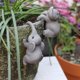 thumbnail image 3 of Bonita estatua de elefante, figura decorativa de resina, maceta colgante con forma de elefante, decoración simulada, animales decorativos, escultura de jardín para bonsái, 3 of 8