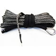thumbnail image 4 of AAYU Brand - Gray Synthetic Winch Rope 1/4"- 50 feet -  Winch Recovery Cable | Great for Off Road ATVs Winches, ATV/UTV, SUV, Truck, 4x4 Boat Ramsey, 4 of 6