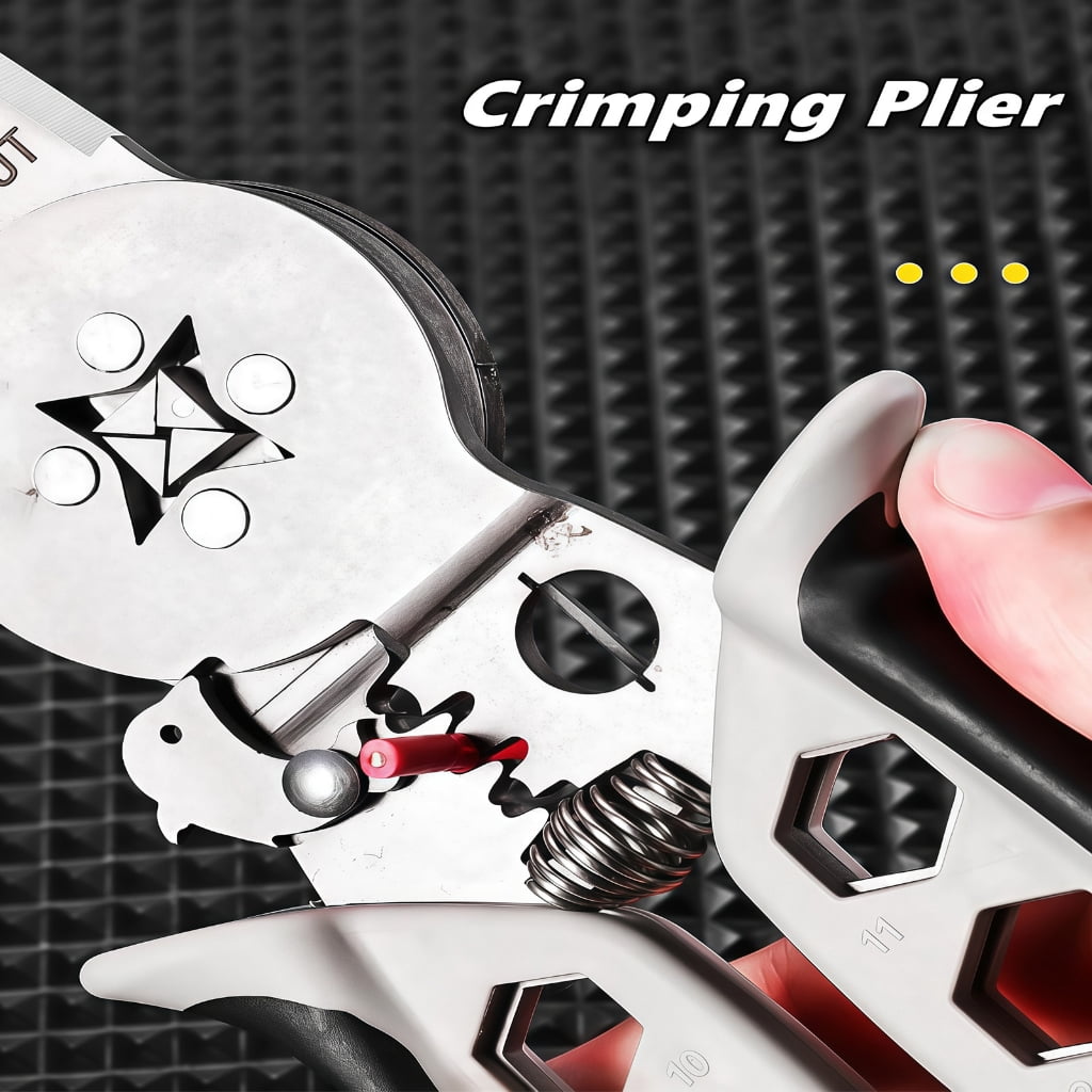 Networking Cable Crimper Tool For Crimping Stripping And Fastening Tasks In Networking Installations
