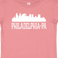 thumbnail image 4 of Inktastic Philadelphia Pennsylvania Skyline PA Cities Boys or Girls Baby T-Shirt, 4 of 5
