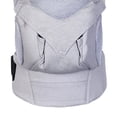 thumbnail image 2 of Portador de asiento de cadera para bebé, taburete de cintura para niño, niño pequeño, con correa ajustable, bolsillo con hebilla, almacenamiento interior suave y enorme (gris), 2 of 4