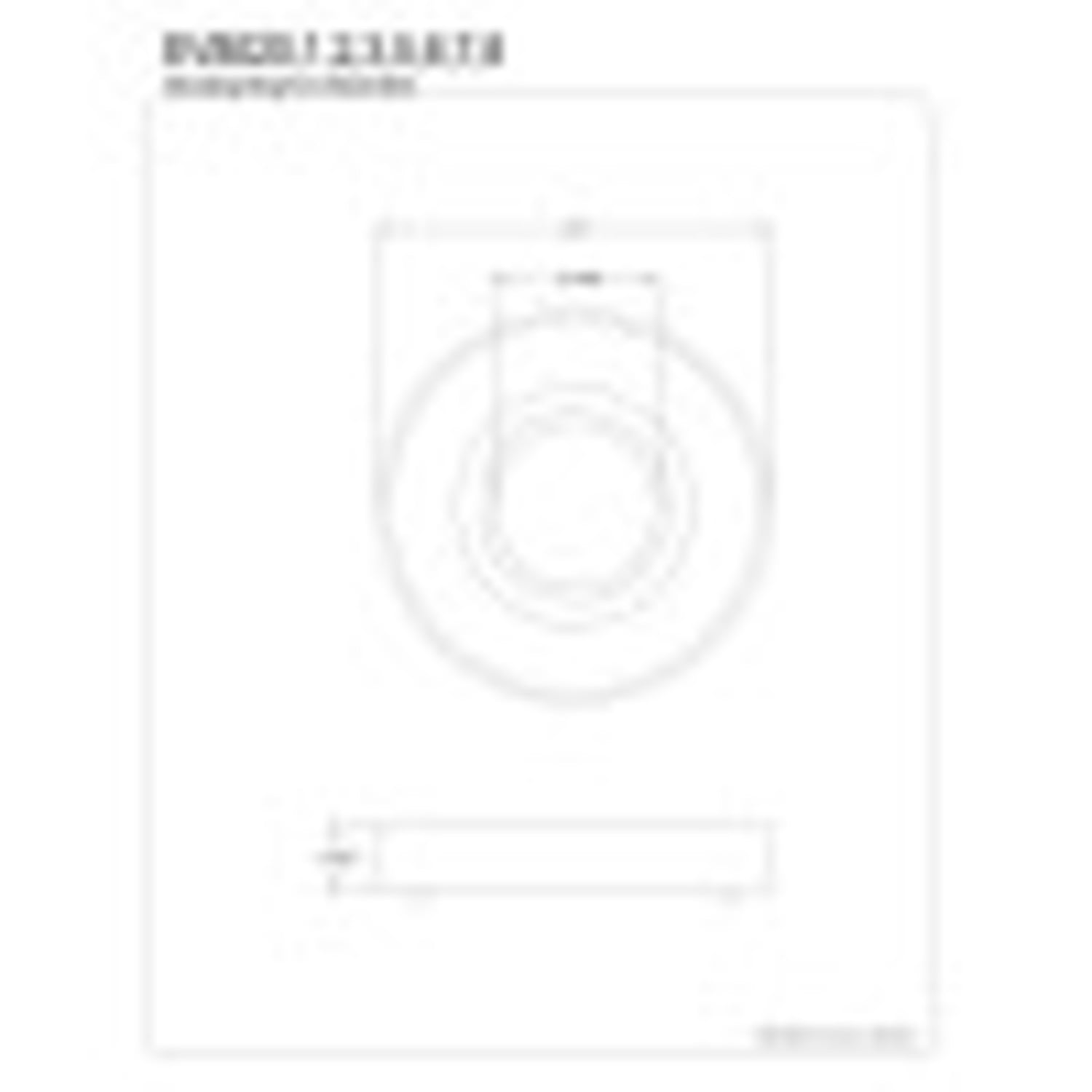 Kingston Brass Fauceture Brushed Brass Vessel Sink Mounting Ring for Kitchen & Bath