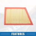 thumbnail image 5 of Cabin Air Filter No.LR029078 Engine Air Filter Replacement for Land Rover Discovery Sport 2015-2016, 5 of 6