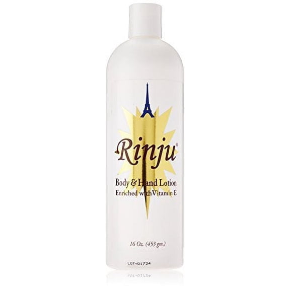 Rinju Body And Hand Lotion Enriched With Vitamin E, 16 Oz