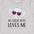 thumbnail image 4 of Inktastic Elephant My Great Aunt Loves Me Boys or Girls Baby T-Shirt, 4 of 5