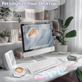 thumbnail image 2 of Set de reposamuñecas, teclado y reposamanos Sushret Cloud Rainbow, 2 of 7