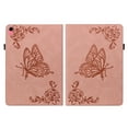thumbnail image 5 of Allytechgroup Exquisite Butterfly Embossed Tablet Case for iPad Air 11 2024, Shockproof iPad Air 11 inch Case Cover, with Pencil Holder and Multi-Angle Stand Case for iPad Air 11,Pink, 5 of 5