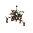 thumbnail image 4 of Meyda Tiffany 141512 Pine Branch Valley View 12 Light 54" Wide Chandelier - Rust, 4 of 6