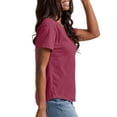 thumbnail image 5 of Women’s Tri-Blend Relaxed-Fit T-Shirt with Curved Hem, 5 of 6