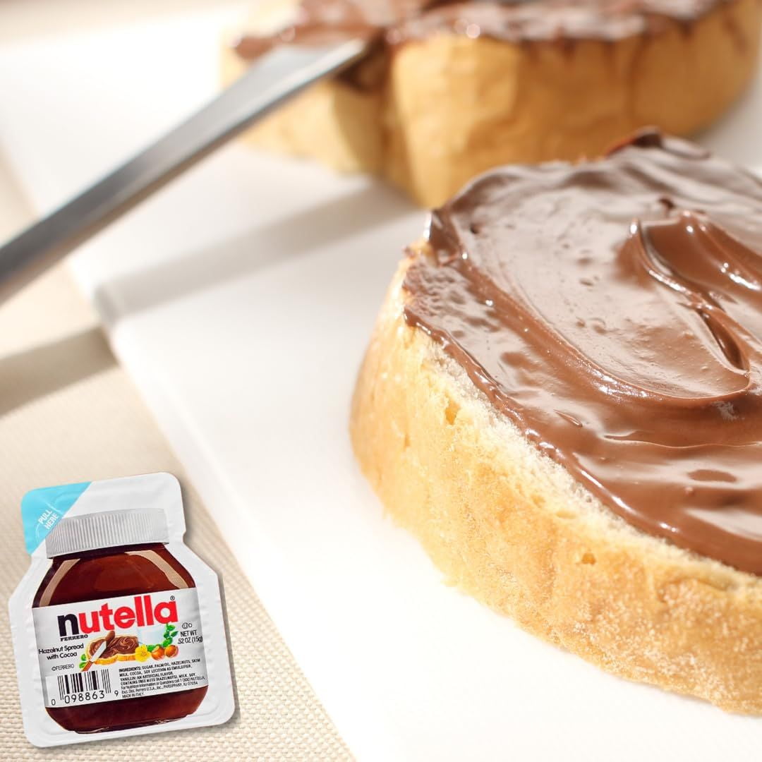 Nutella Hazelnut Spread Single Serve Portion Control Packets  (Pack of 40)