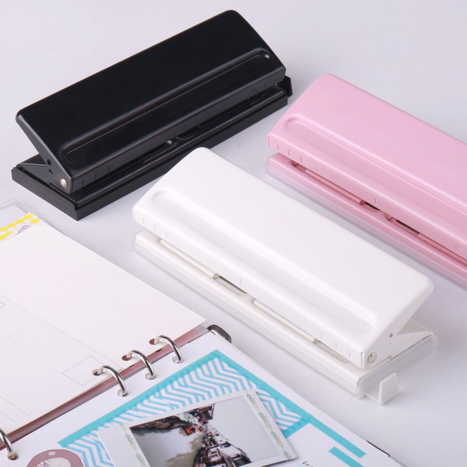 Nishore Punch,Binder With 6 With 6 Sheet A4 A5 A6 Puncher A4 A5 Dairy Planner Binder Adjustable Puncher A6 B7 Dairy Planner Binder With B7 Dairy Planner Punch Puncher Qisuo Huiop