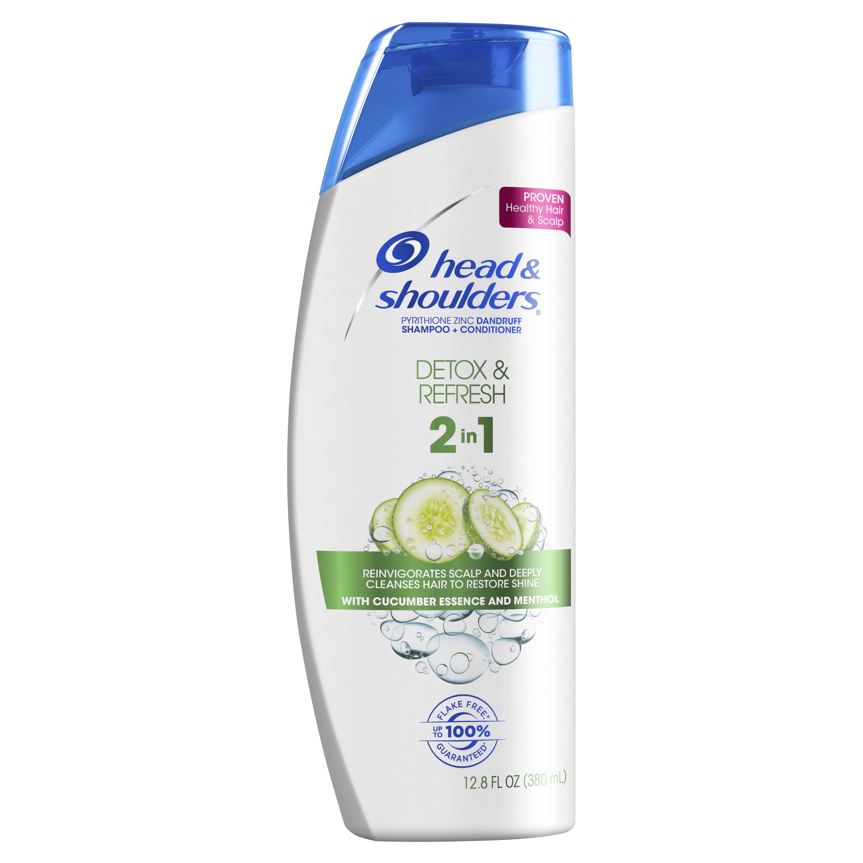 Head and Shoulders 2 in 1 AntiDandruff Shampoo & Conditioner, Detox