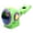 F001- Green, variant on Automatic Bubble Machines for Student, Bubble Maker Machine, Bike Mounted Outdoor Bubble Toys, Green Light-Up Nighttime Bubble Blower, Continuous Bubble Output with No Manual