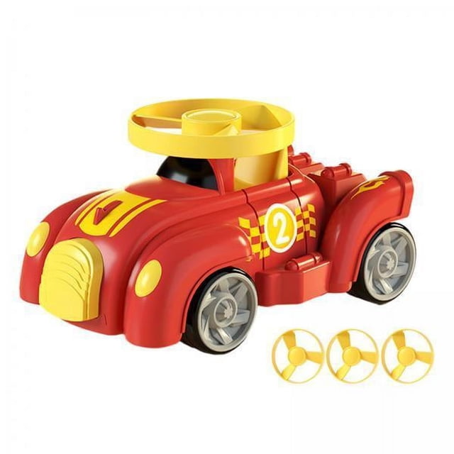 6x Coches de Retroceso Y Juguete de Lanzamiento Volador, Golpear Y Lanzar, Coordinación Mano-ojo, Coches Impulsados Por Fricción para Juguete Interact 6 piezas