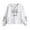 White, variant on Wangscanis Unisex Vintage Hoodies Punk Spider Web Print Zipped Hooded Sweatshirts Grunge Long Sleeve Loose Coat for Autumn