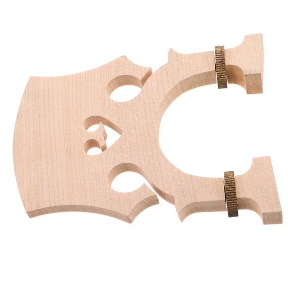 GOOHOCHY Electric Cello Cello Bridge Maple Wood Adjustable Performance Enhancement For Students 1Pack
