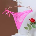 thumbnail image 2 of FhsagQ Womens Lingerie Robe Womens Lace Ribbon Bow Seductive Low Waisted Hollow out Lifting Lingerie Red Lingerie for Women Crotchless Women Lingerie Set Red M, 2 of 3