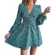 thumbnail image 4 of Vestido De Verano, Vestido De Manga Larga De Moda Plisado Cómodo Para La Fecha ANGGREK Otros, 4 of 8