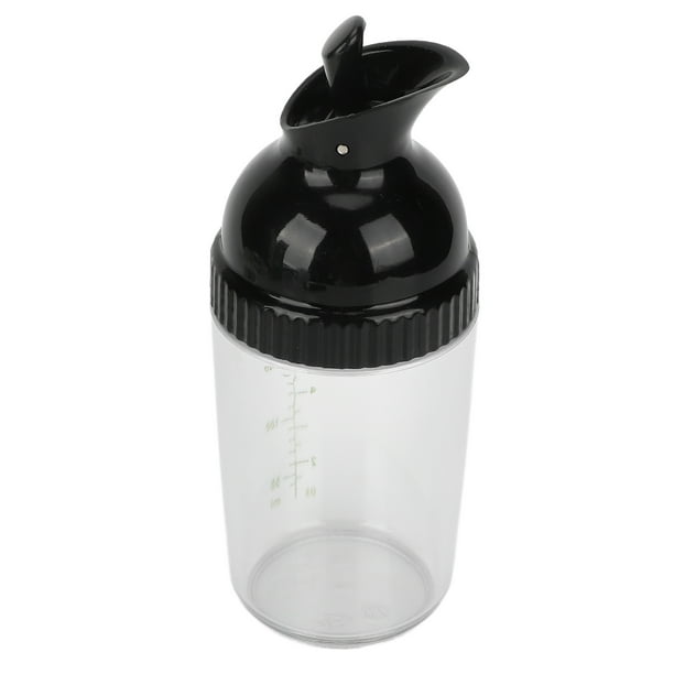 Botella para aderezo de ensaladas, 200 ml, recipiente para aderezo de cocina, gran durabilidad
