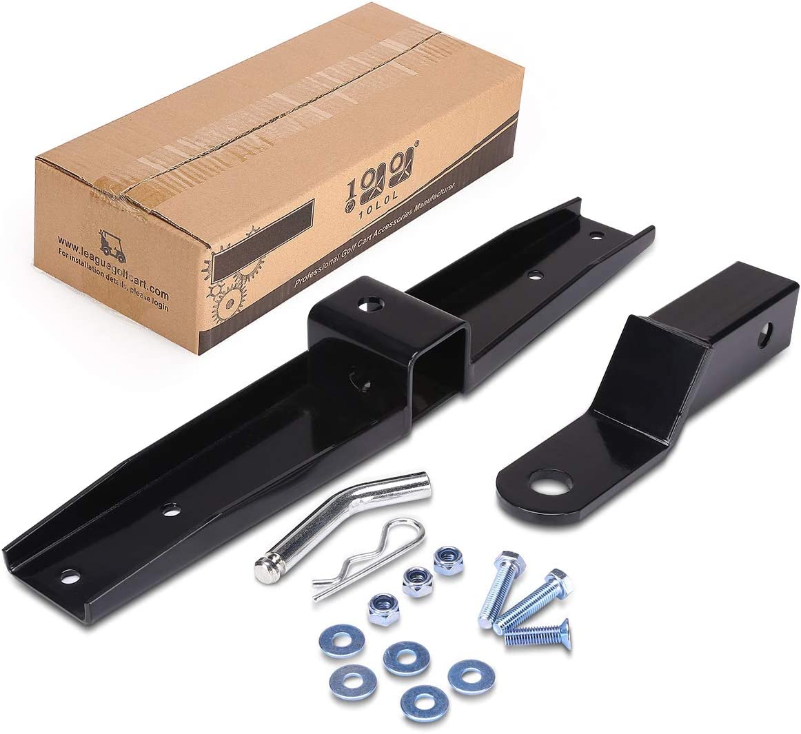 ENKERN Golf Cart Rear Trailer Hitch for EZGO TXT & Medalist 19952013