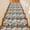 Green, variant on Pink Flower Stair Treads Non Slip for Steps Palm Leaf Summer Coastal Tropical Botanical 7 Pcs Reusable Adhesive Stair Runner Mats for Dogs Elders Carpet Treads Rugs for Staircase 8x30 In