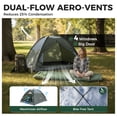 thumbnail image 4 of KingCamp 2-Person Camping Tent, Waterproof Tent for Camping with Rain Fly and Carrying Bag, Huge Door for Camping, Hiking, Travel, 4 of 10