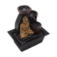 thumbnail image 1 of Decoración Que Fluye Del Agua De Buda Luz Colorida De La Fuente De Buda De La Resina Sintética A Prueba De Herrumbre Para El Estudio ANGGREK Otros, 1 of 8