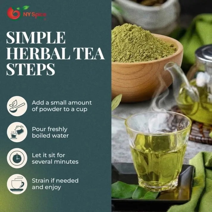 NY SPICE SHOP Damiana Leaf Powder - 1 Pound - Turnera Diffusa - Turnera Aphrodisiaca Powder - Herba de la Pastora Powder