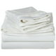 Ensemble de Draps Solides en Coton Égyptien 1000 Fils California Très Grand-White – image 1 sur 5