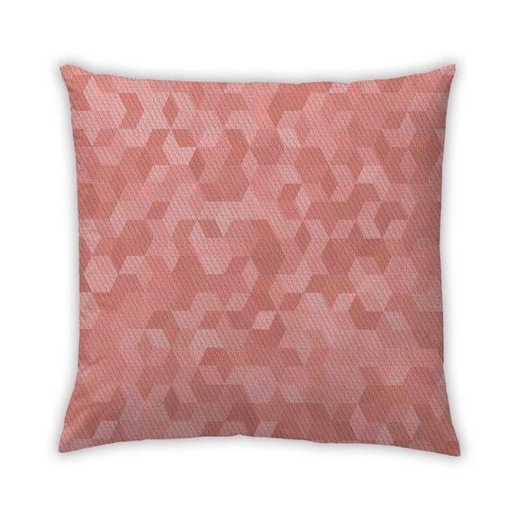 Ahgly Company Outdoor Square Contemporary Throw Pillow, 18 inch by 18 inch