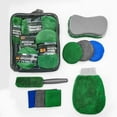 thumbnail image 2 of Professional 9 Pcs Car Wash Kit Including Microfiber Mitt Soft Polishing Pads and Effective Tire Brush for Superior Clean, 2 of 8