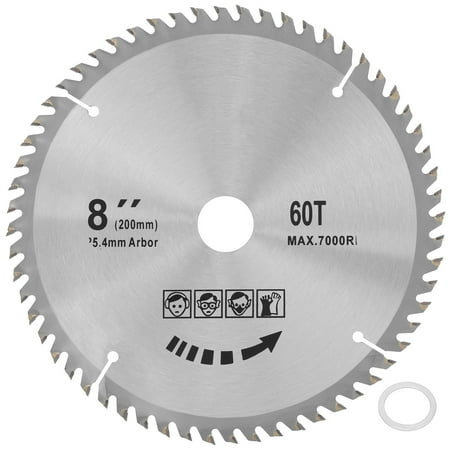 

DOACT 8 X 60T 200mm Circular Saw Blade Cutting Disc Woodworking Cemented Carbide Saw Blade