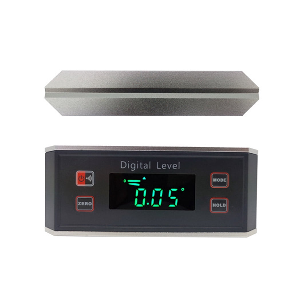 BQBQERT Digital Finder Protractor Gauge Inclinometer with Base/0~360 Degree