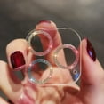 2PCS Bling Glitter Diamond Camera Lens Protector For Apple Iphone 14 12