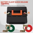 thumbnail image 6 of OEMASSIVE 2X Pure Brass Car Battery Terminals Connectors Clamps Top Post Protector w/ Washers, 6 of 8