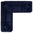thumbnail image 2 of Commix 5-Piece Sunbrella Outdoor Patio Sectional Sofa, 2 of 8