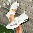 thumbnail image 6 of Laonim Women's Summer Fashion Mesh Breathable Casual Shoes Round Toe Non-Slip Slip-On Casual Sports Shoes, 6 of 8