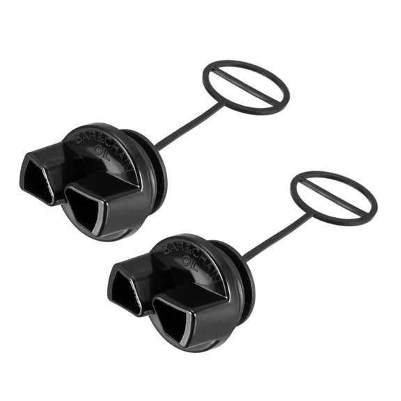 Uxcell 2 pcs Replaces Gas Fuel Cap Assembly Replacement for Chainsaws